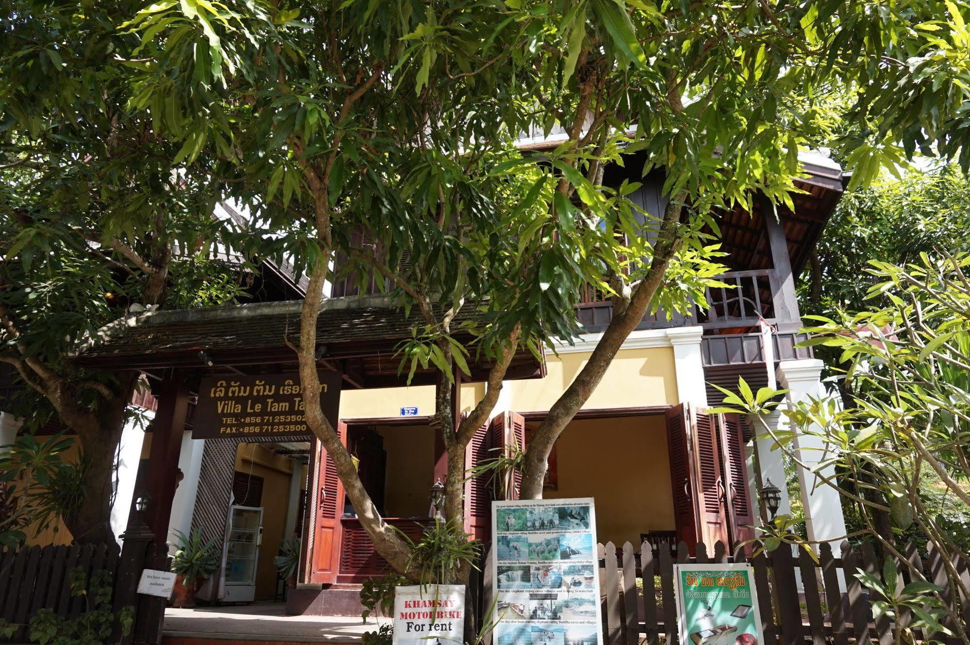 Villa Le Tam Tam Boutique Hotel Luang Prabang Exterior foto