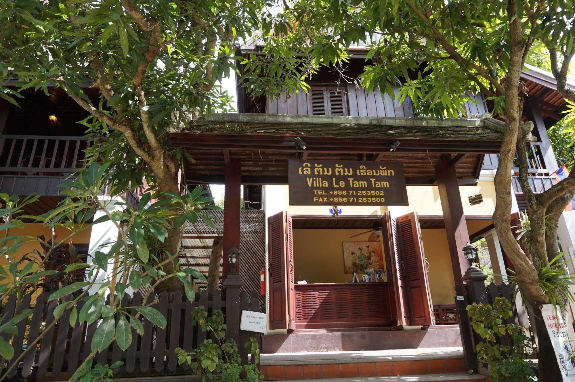 Villa Le Tam Tam Boutique Hotel Luang Prabang Exterior foto